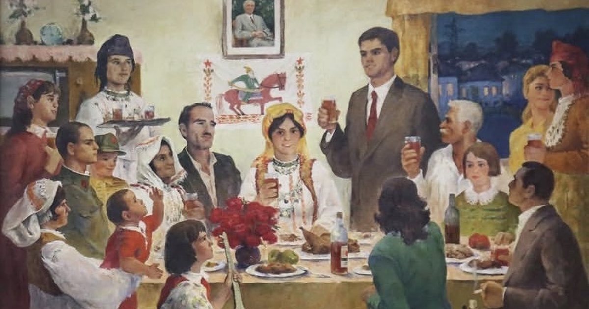 Çfarë fsheh një pikturë e vitit 1977 rreth komunizmit?