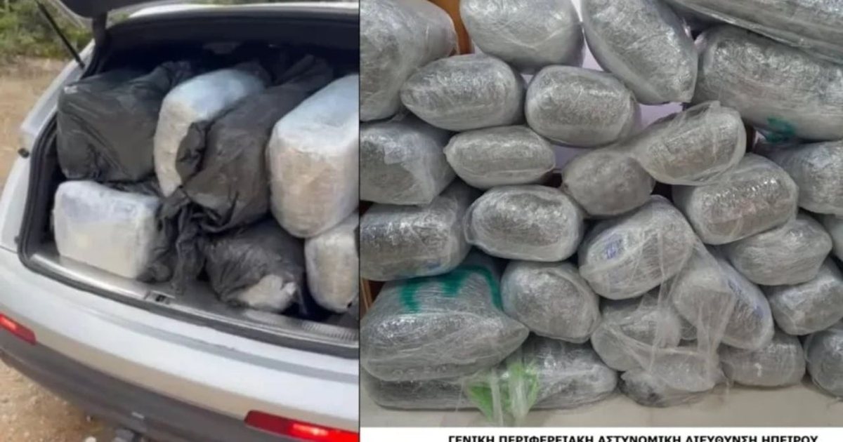 Çfarë gjetën policët pas ndjekjes filmike? 167 kg surprizë!